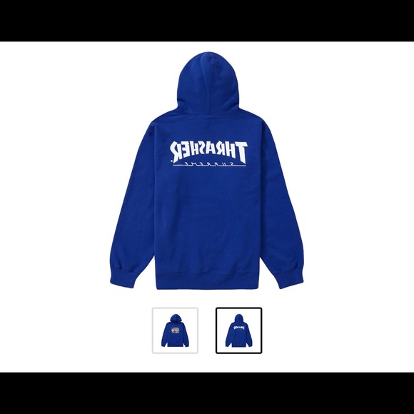 Brand New Supreme by Thrasher Hooded Sweatshirt - Picture 2 of 2